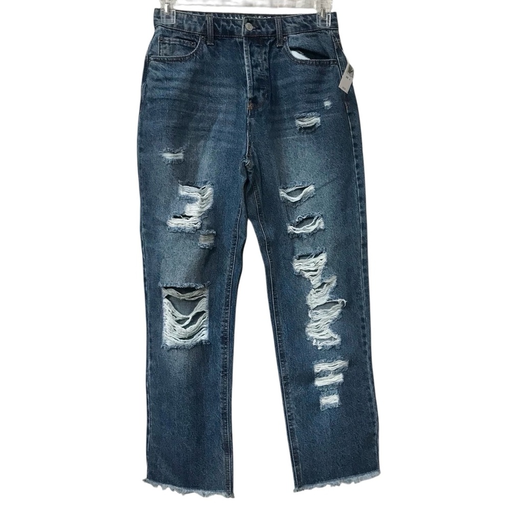 NEW - Vanilla Star oyfriend Ankle Jeans  juniors size 9